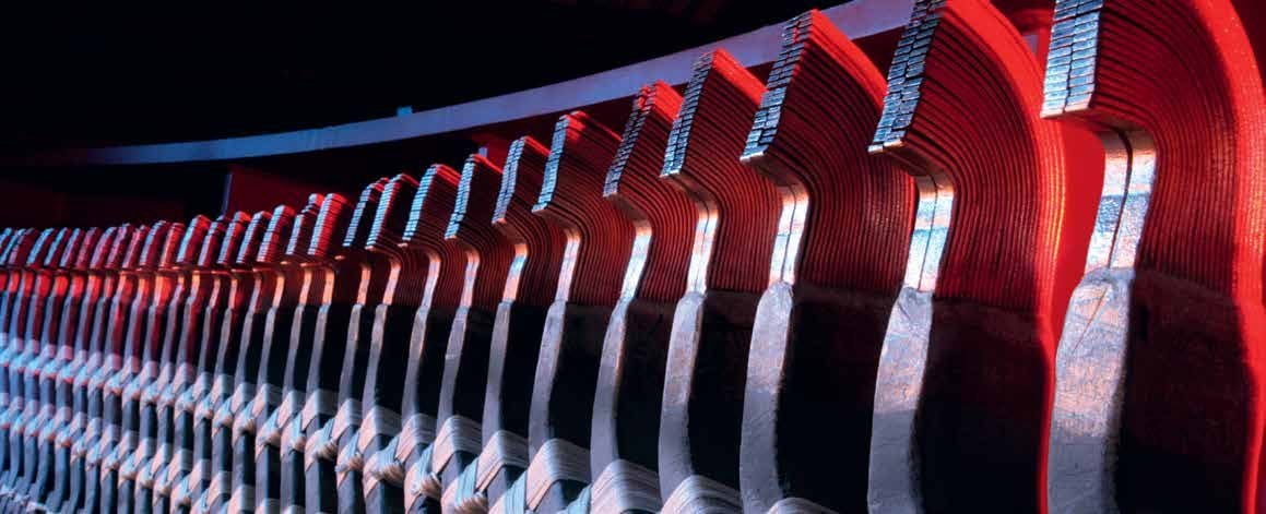 Hydro generator hall